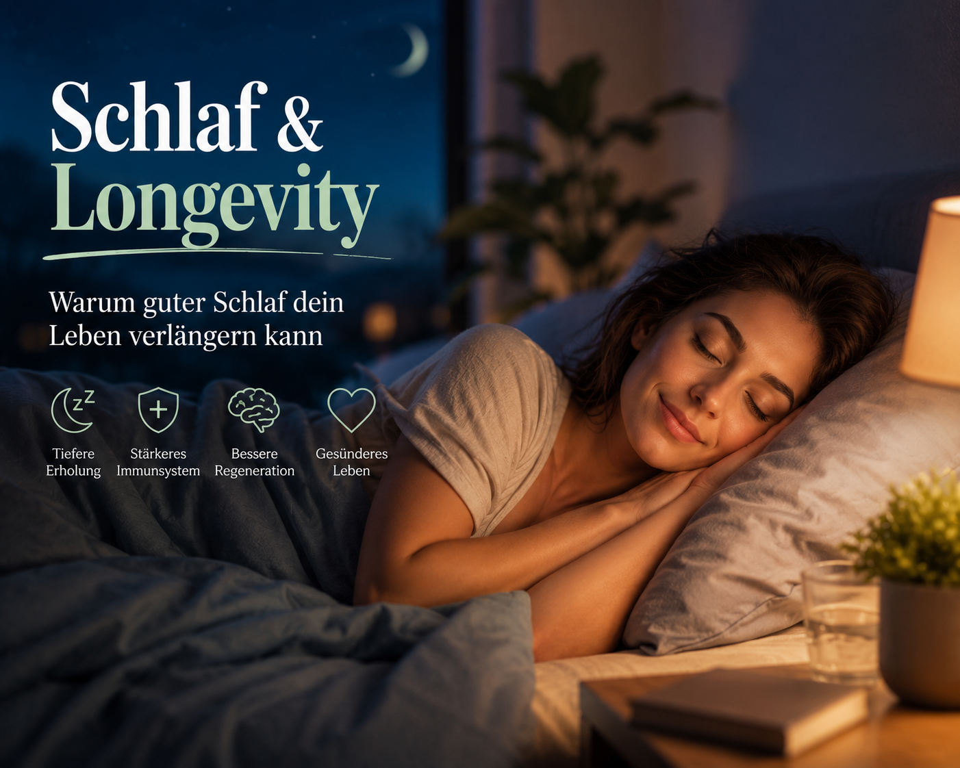Schlaf und Longevity – warum guter Schlaf dein Leben verlängern kann