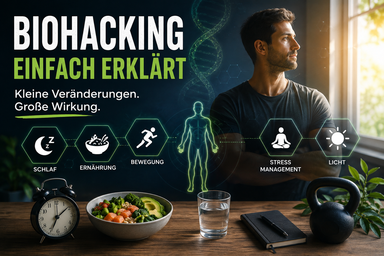Biohacking einfach erklärt – was steckt wirklich dahinter?