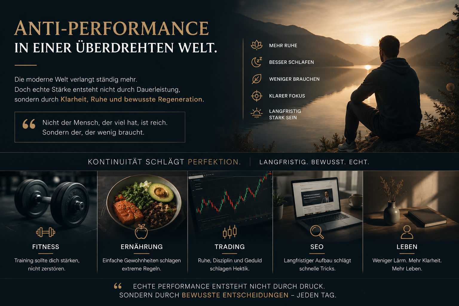 Anti-Performance in einer überdrehten Welt