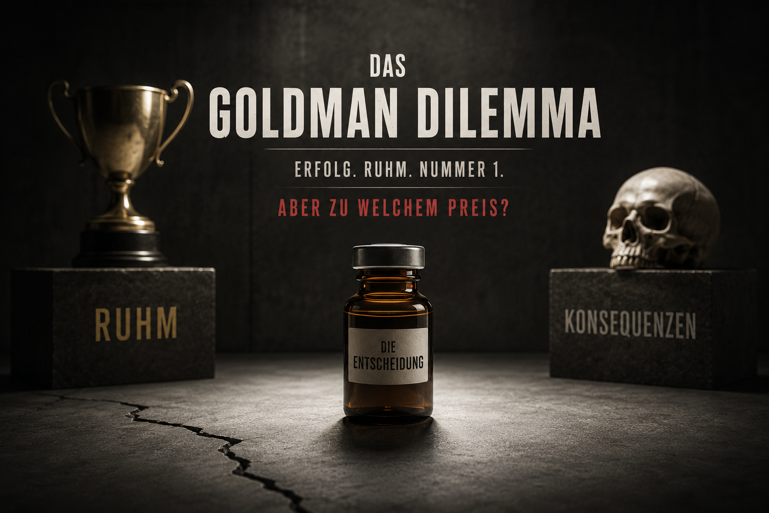 Das Goldman-Dilemma – wie weit würden Menschen für Erfolg gehen?