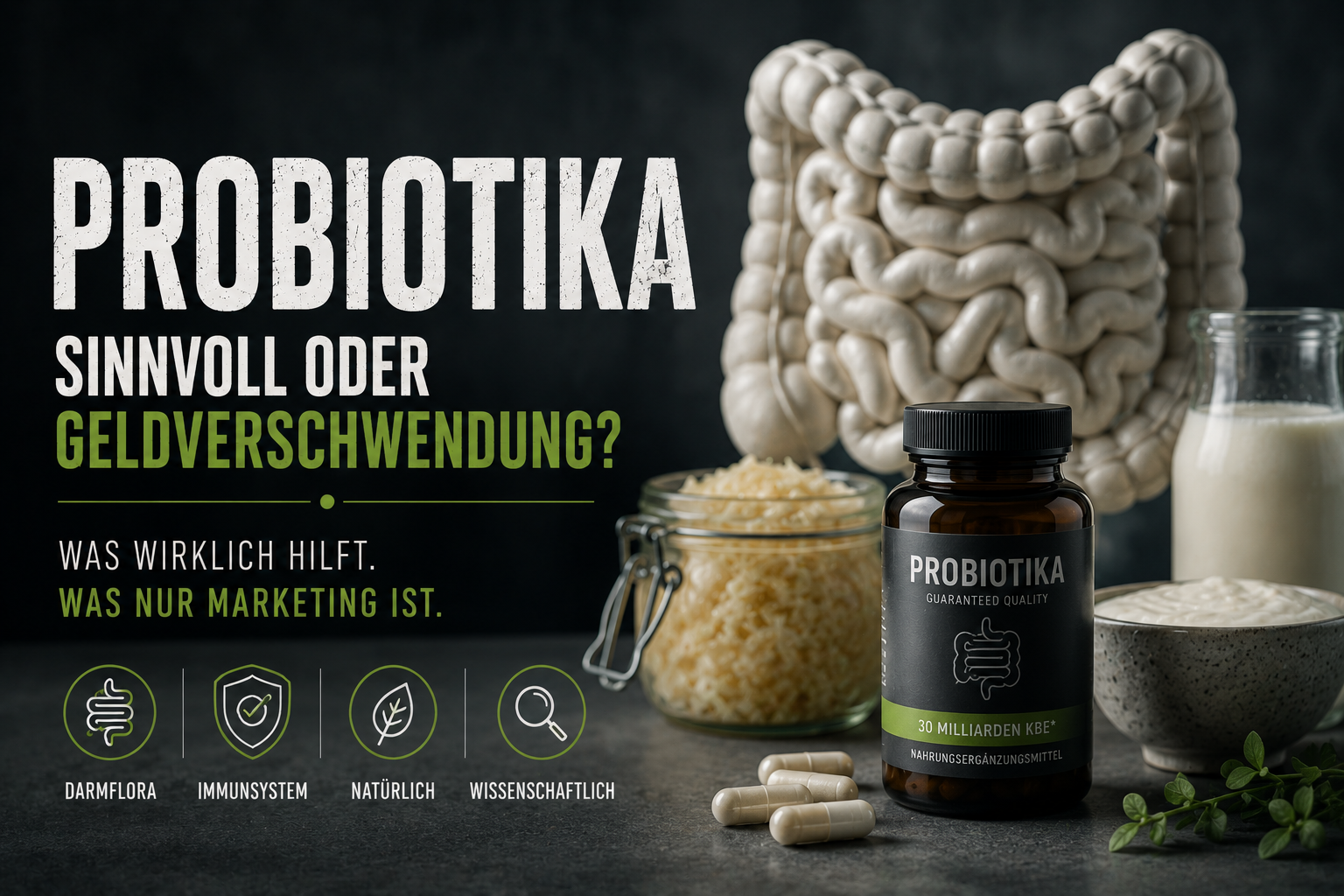 Probiotika erklärt – sinnvoll oder Geldverschwendung?