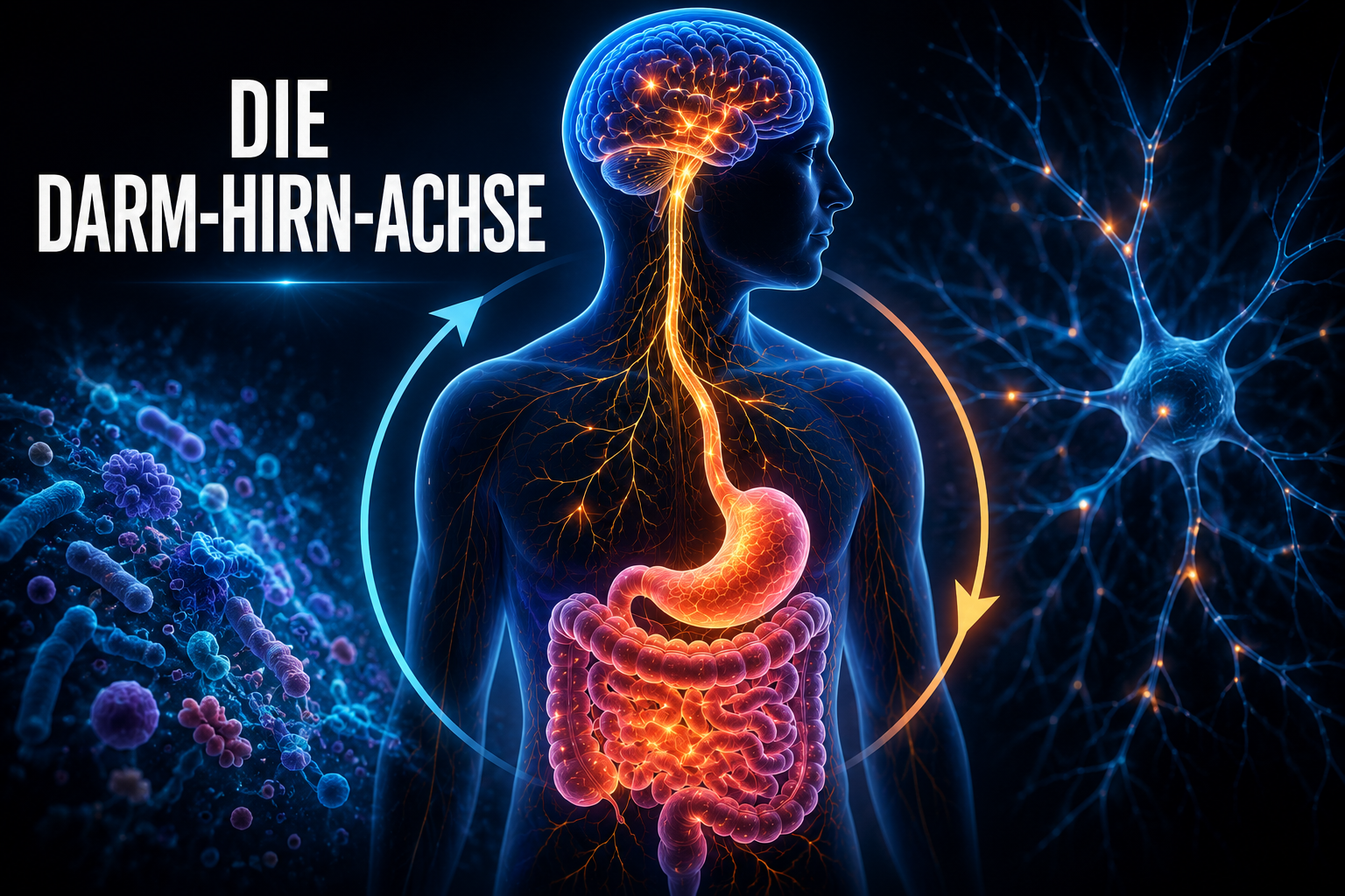 Die Darm-Hirn-Achse – warum dein Bauch mehr mit deinen Gedanken zu tun hat, als du denkst